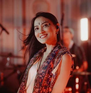 Sunset in the mountains