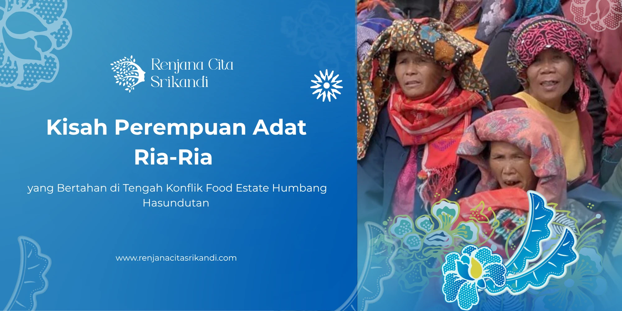 Perempuan Adat Ria-Ria Food Estate Humbang Hasundutan