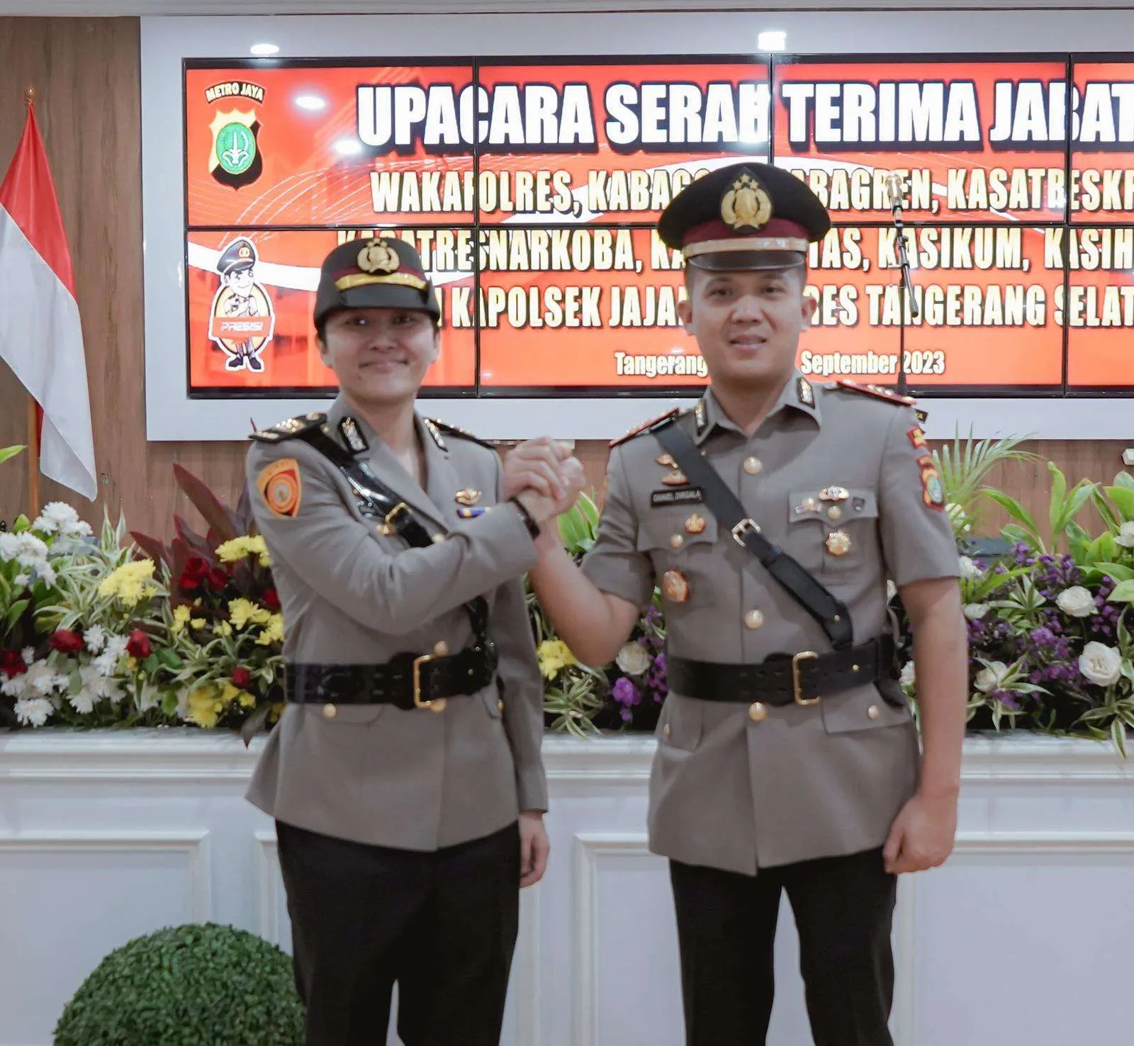 Sunset in the mountains