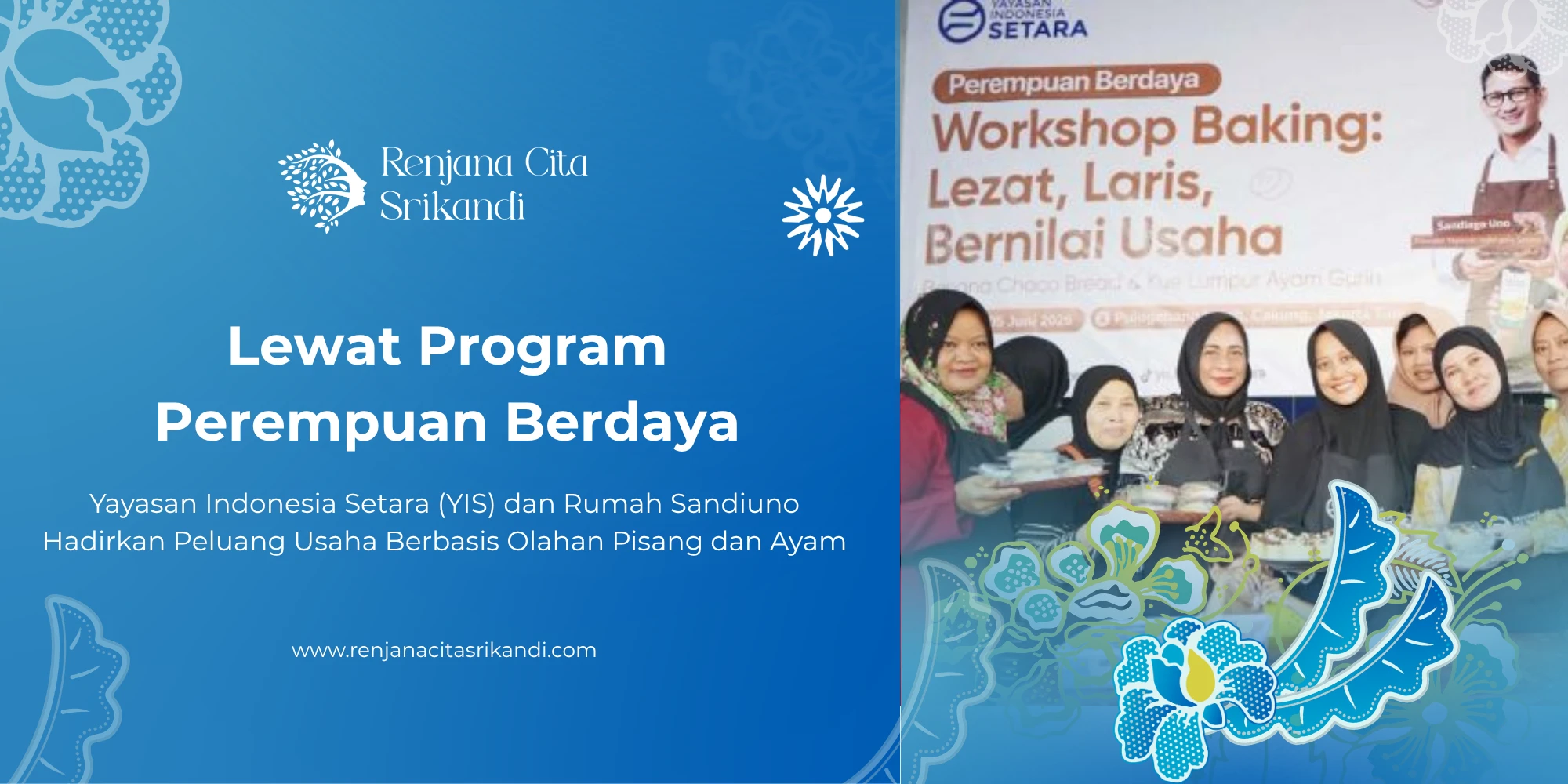 Program Perempuan Berdaya YIS Rumah Sandiuno