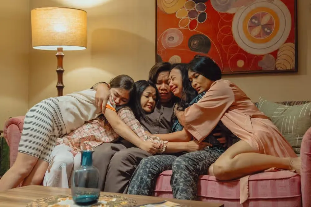 Sunset in the mountains