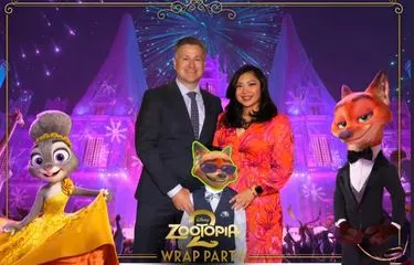 Sunset in the mountains